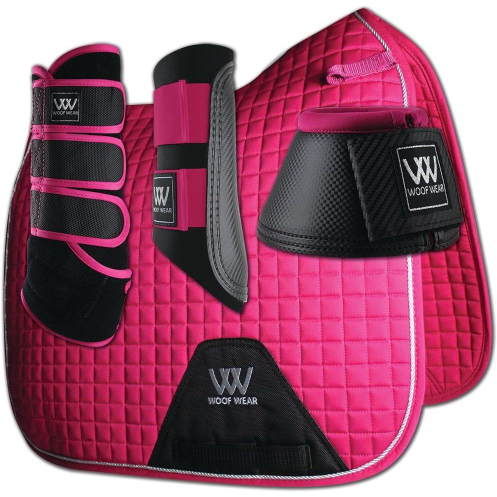 Woof Wear Dressage Saddle Cloth Berry